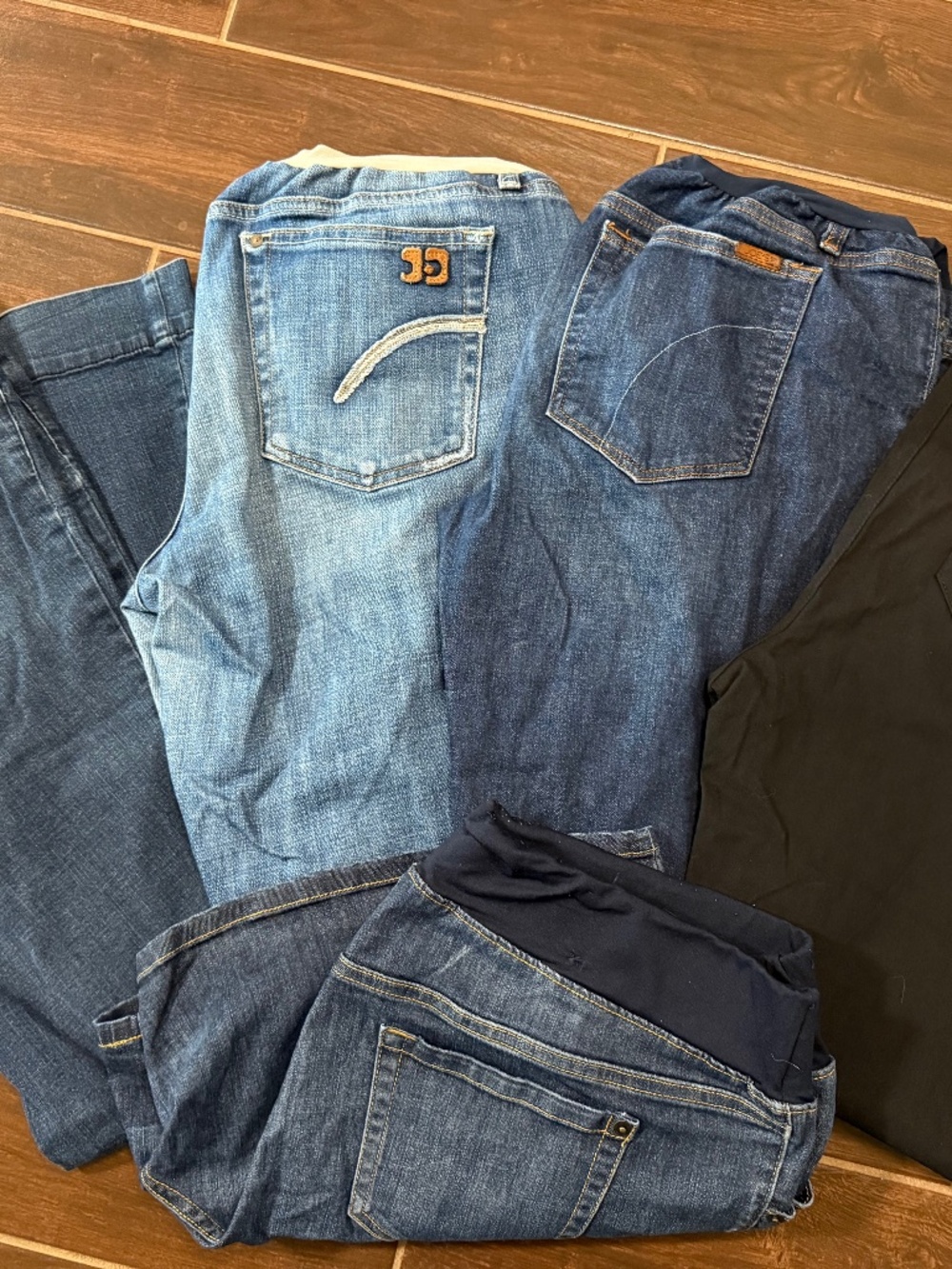 Maternity Jeans Pants Shorts Lot of 5 | Joe's Jeans Pea in Pod | M-XL 34